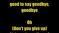 Bruno Mars - Too Good To Say Goodbye [FULL HD SONG LYRICS] - YouTube