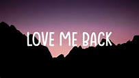 Trinidad Cardona - Love Me Back (Lyrics)1 - YouTube