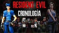Resident Evil LA CRONOLOGÍA de la Saga Completa (1996-2020) Toda la ...