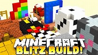 Minecraft - BLITZ BUILD! "5 MAN HYPE!" #2 - w/ THE PACK! - YouTube