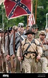 Confederate soldiers at the Thunder on the Roanoke Civil War Stock ...