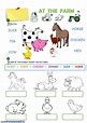 Farm Worksheets For Kindergarten - Printable Kindergarten Worksheets