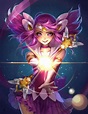 lux and star guardian lux (league of legends) drawn by qian_mang_mang ...