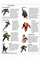 Top 10 Superheroes | Reading comprehension, English activities, Esl ...