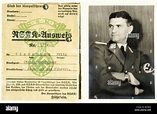 Fritz Wiedemann, NSKK-Brigadeführer, identity document, two service ...