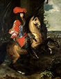 Charles le Brun - "Louis XIV Equestrian Portrait", XVII cent. | Louis ...
