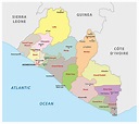 Mapas de Liberia - Atlas del Mundo