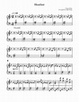 Heather - Conan Gray - Easy Piano Sheet music for Piano (Solo ...