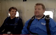 Watch James Corden and Tom Cruise skydive in 'Mission Impossible' style ...