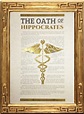 Hippocratic Oath of Hippocrates Physician Personalized | Etsy
