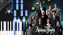 The Addams Family Theme Song Piano Tutorial - YouTube