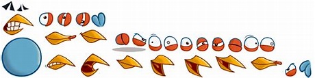 The Spriters Resource - Full Sheet View - Angry Birds Fight! - The Blues