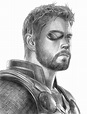 Thor (Avengers - Infinity War) by SoulStryder210 | Avengers drawings ...