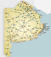 Mapa de Buenos Aires - Mapa Físico, Geográfico, Político, turístico y ...