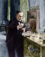 Louis Pasteur, French microbiologist - Stock Image - C037/2921 ...