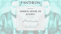 Adrien-Henri de Jussieu Biography - French botanist | Pantheon
