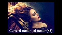 Adele - Rumour Has It - Letra En Español - YouTube