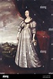 Retrato de María Luisa Gonzaga de Nevers. circa 1650. De Danckers Rij ...