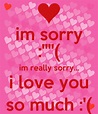im sorry :''''( im really sorry... i love you so much :'( Poster | kj ...