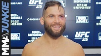 Jeremy Stephens full post UFC 215 interview - YouTube