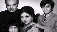 Actress Nirupa Roy With Husband Kamal Roy & Sons Yogesh and Kiran Roy ...