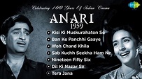 Anari 1959 Raj Kapoor Nutan Best Bollywood Old Songs All Songs YouTube ...