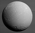 NASA's Cassini Spacecraft Views Dione for the Last Time