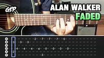 Como tocar "Faded" de Alan Walker en Guitarra - Tutorial Completo + Tab ...