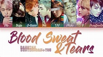 BTS (방탄소년단) – Blood Sweat & Tears [KARAOKE ver.] [8 Members ver ...