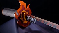 Forjan la espada de Rengoku Kyojuro de Kimetsu no Yaiba
