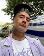 Taika Waititi on Instagram: “Pro-tip: Get a fake tattoo on your neck ...