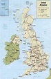 Carte de Grande Bretagne » Vacances - Arts- Guides Voyages