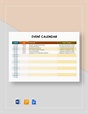 Event Calendar Template - 24+ Free Word, PDF Format Download