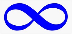 Blue Infinity Symbol Png , Free Transparent Clipart - ClipartKey