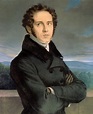 Portrait Of Italian Opera Composer Vincenzo Bellini -1801 - 1835 ...