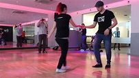 Boogie Woogie 6 count and basic moves with Markus and Jessica - YouTube