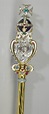 The Crown Finest Natural Diamond Scepter of England Stickpin - Etsy ...