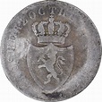 Coin, German States, HESSE-DARMSTADT, Ludwig II, 6 Kreuzer, 1836,
