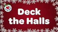 Deck The Halls Karaoke - YouTube