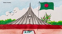 How to draw Victory Day scenery of 16 December 1971 || Bangladesh ...