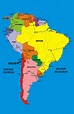 Mappa Muta Sud America