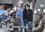 Jerry Jeff Walker, Hondo Crouch Statue Unveiled in Luckenbach TX ...