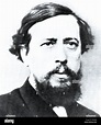 Wilhelm Liebknecht (1826-1900) German Social Democrat. Took part in the ...