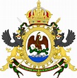 Escudo de Armas del Segundo Imperio Mexicano (1864-1867). Conforme al ...