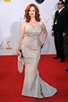 Christina Hendricks hot photo stills at 64th Primetime Emmy Awards ...