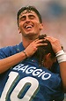 Roberto Baggio + Dino Baggio. | Joueur de football, Roberto baggio ...