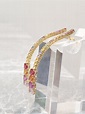 18K黃金彩虹藍寶耳環 | 大寶珠寶 Edelweiss Jewellery