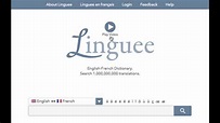 Free online dictionary Linguee.com - YouTube