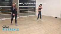 Camila Mendes and Madelaine Petsch dance rehearsal for Riverdale - YouTube