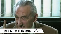 Egon Bahr über die Nachkriegszeit 1945 - 1949 (2/2) - YouTube
